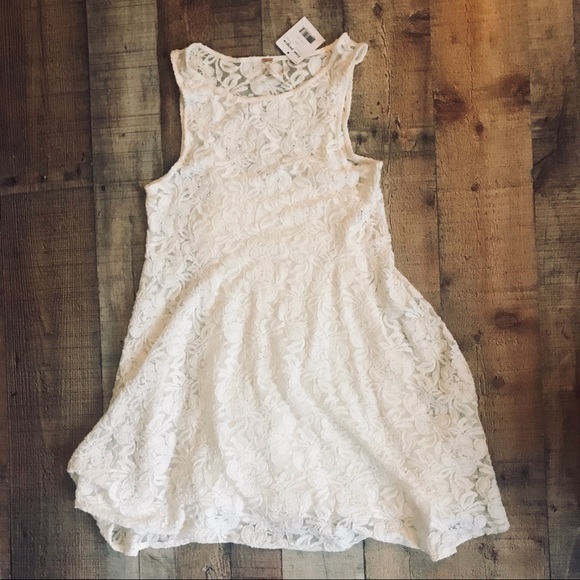 NWT Free People Miles of Lace Dress - Picture 3 of 6
